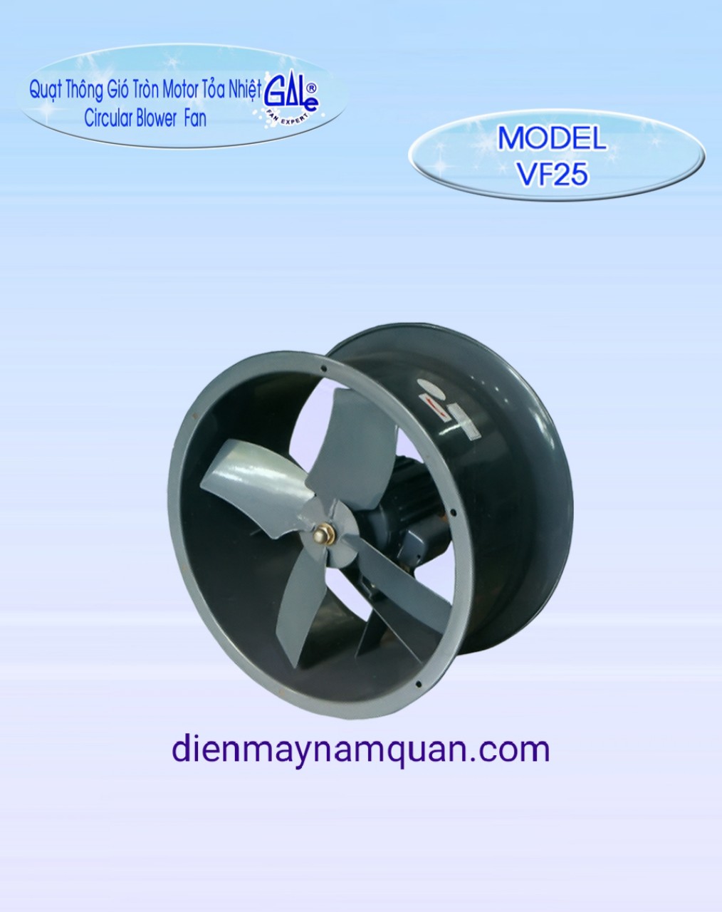 Quạt hút công nghiệp tròn VF25