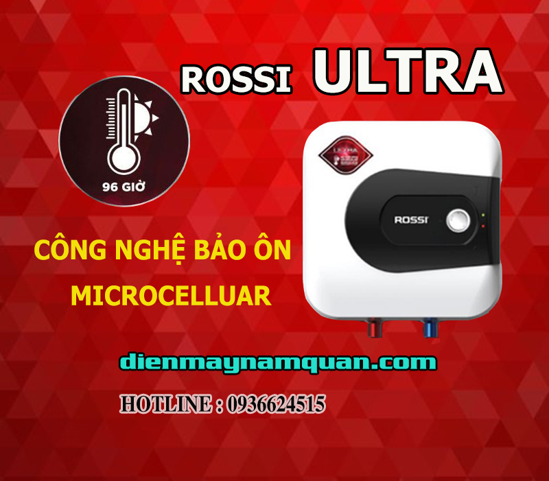 Bình nóng lạnh Rossi Ultra RUA30SQ